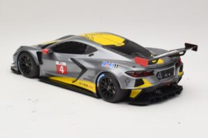 Chevrolet Corvette C8.R Grå GT Spirit 1:18 GT307 Resin — bild 5 av 6