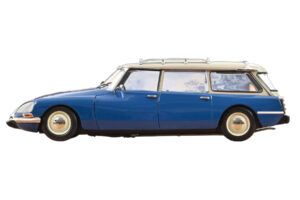 Citroën DS 21 Break Danube Blue Norev 1:18 181772 Metall — bild 4 av 4