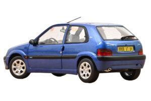 Citroën Saxo VTS Grand Pavois Blue Norev 1:18 181830 Metall — bild 3 av 3