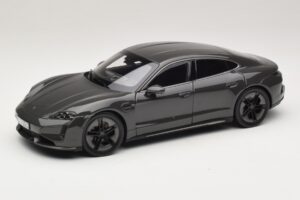 Porsche Taycan Turbo S Slate Grey Neo Norev 1:18 187654 Metall