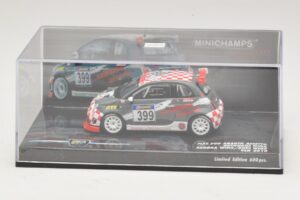 Fiat 500 Abarth Assetto Corse #399 Autohaus Winz VLN 2010 Minichamps 1:43 437101299 Metall — bild 4 av 5