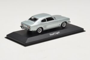 Ford Capri I Ljusblå Metallic Maxichamps 1:43 940085501 Metall — bild 2 av 4