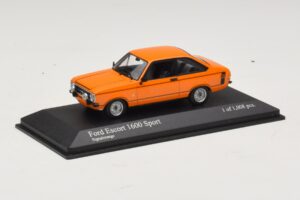 Ford Escort 1600 Sport Mk2 Orange Minichamps 1:43 400084471 Metall — bild 2 av 4