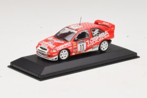 Ford Escort Cosworth Toshiba #11 A. Vatanen / Freeman 1994 Minichamps 1:43 430981811 Metall — bild 2 av 4
