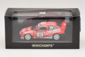 Ford Escort Cosworth Toshiba #11 A. Vatanen / Freeman 1994 Minichamps 1:43 430981811 Metall — bild 4 av 4