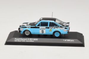 Ford Escort Mk2 RS1800 #9 R. Clark / Wilson RAC Rally 1978 Minichamps 1:43 400788409 Metall