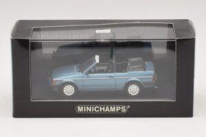 Ford Escort Mk3 Cabriolet Blå Metallic Minichamps 1:43 400085030 Metall — bild 4 av 4