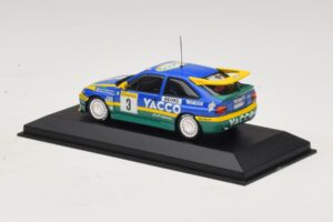 Ford Escort RS #3 Bernardini / Occelli Rally Monte Carlo Winner 1996 Minichamps 1:43 430968203 Metall — bild 3 av 4