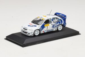Ford Escort WRC #7 J. Kankkunen / J. Repo Rally Monte Carlo 1998 Minichamps 1:43 430988707 Metall — bild 2 av 4