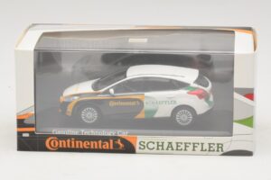 Ford Focus Bensin Teknikbil Continental Schaeffler Minichamps 1:43 AB65A Metall — bild 4 av 4