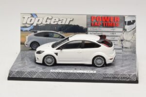 Ford Focus RS Mk2 Top Gear Vit Utan Figur Minichamps 1:43 519438810-R1 Metall