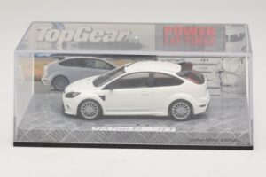 Ford Focus RS Mk2 Top Gear Vit Utan Figur Minichamps 1:43 519438810-R1 Metall — bild 4 av 5