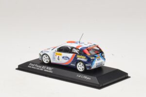 Ford Focus RS WRC #4 C. McRae / N. Grist Rally Monte Carlo 2001 Minichamps 1:43 430018904 Metall — bild 3 av 4