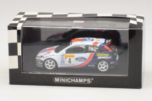 Ford Focus RS WRC #4 C. McRae / N. Grist Rally Monte Carlo 2001 Minichamps 1:43 430018904 Metall — bild 4 av 4
