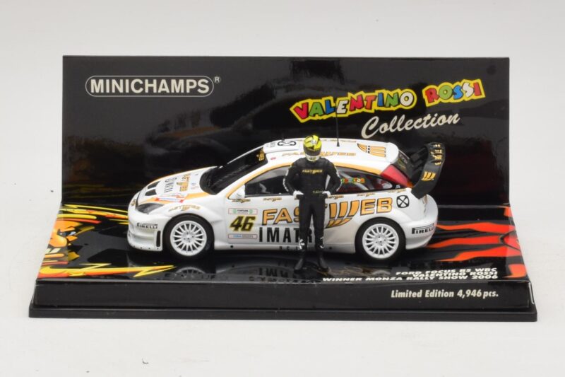 Ford Focus RS WRC #46 V. Rossi / C. Cassina Monza Rally Show 2006 Minichamps 1:43 436068446 Metall