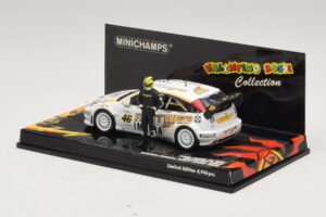 Ford Focus RS WRC #46 V. Rossi / C. Cassina Monza Rally Show 2006 Minichamps 1:43 436068446 Metall — bild 3 av 5