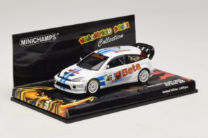 Ford Focus RS WRC #46 V. Rossi / C. Cassina RAC Rally 2007 Skadad Låda Minichamps 1:43 400078446-O1 Metall — bild 2 av 5