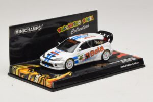 Ford Focus RS WRC #46 V. Rossi / C. Cassina RAC Rally 2007 Minichamps 1:43 400078446 Metall — bild 2 av 5