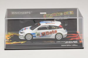 Ford Focus RS WRC #46 V. Rossi / C. Cassina RAC Rally 2007 Minichamps 1:43 400078446 Metall — bild 4 av 5