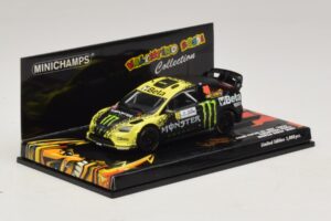 Ford Focus RS WRC #46 V. Rossi / C. Cassina Monza Rally Show 2009 Minichamps 1:43 400098946 Metall — bild 2 av 5