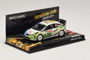Ford Focus RS WRC #46 V. Rossi / C. Cassina RAC Rally 2008 Minichamps 1:43 400088146 Metall — bild 2 av 5
