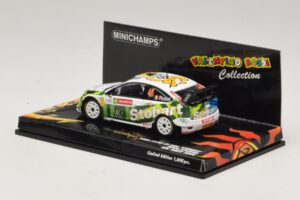 Ford Focus RS WRC #46 V. Rossi / C. Cassina RAC Rally 2008 Minichamps 1:43 400088146 Metall — bild 3 av 5