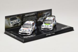 Ford Focus RS WRC Rally Mexico 2004 Set Minichamps 1:43 402048376 Metall — bild 2 av 5