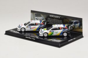 Ford Focus RS WRC Rally Mexico 2004 Set Minichamps 1:43 402048376 Metall — bild 3 av 5