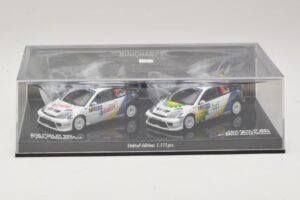 Ford Focus RS WRC Rally Mexico 2004 Set Minichamps 1:43 402048376 Metall — bild 4 av 5