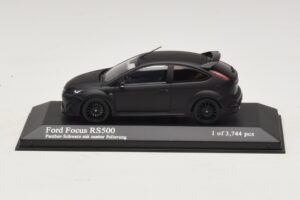 Ford Focus RS500 Mk2 Matte Black Minichamps 1:43 400088104 Metall