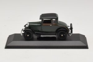 Ford Model A Standard Coupe Mörkgrön Minichamps 1:43 400082101 Metall