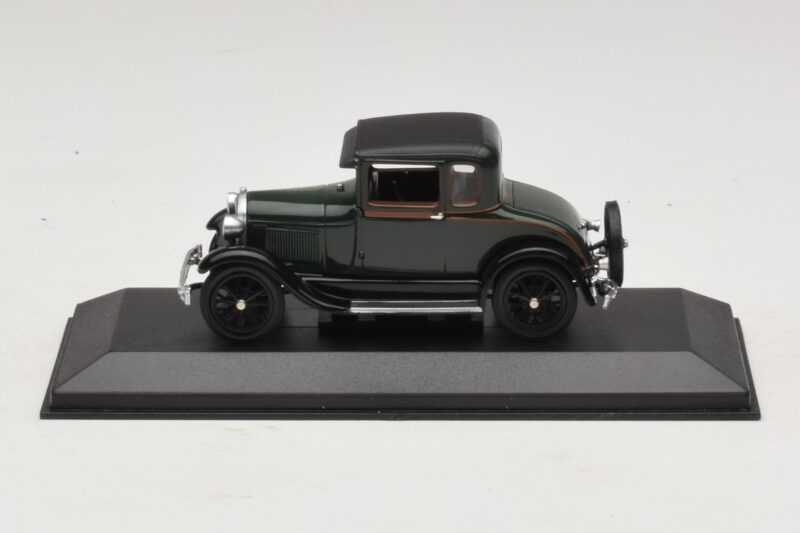 Ford Model A Standard Coupe Mörkgrön Minichamps 1:43 400082101 Metall