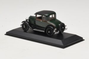 Ford Model A Standard Coupe Mörkgrön Minichamps 1:43 400082101 Metall — bild 3 av 4