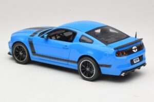 Ford Mustang Boss 302 S197 Blå Shelby Collectibles 1:18 25414S Metall — bild 7 av 8