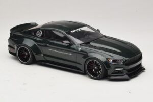 Ford Mustang Liberty Walk Grön GT Spirit 1:18 GT838 Resin — bild 4 av 6
