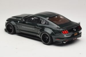 Ford Mustang Liberty Walk Grön GT Spirit 1:18 GT838 Resin — bild 5 av 6