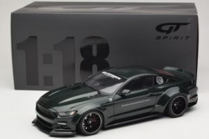 Ford Mustang Liberty Walk Grön GT Spirit 1:18 GT838 Resin — bild 6 av 6