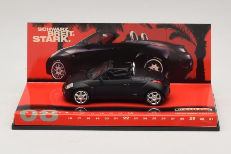 Ford StreetKa Fulda Svart Matt Minichamps 1:43 436086432 Metall