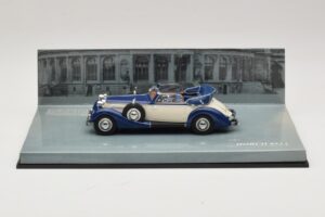 Horch 853 Cabriolet Blå Minichamps 1:43 436012032 Metall