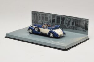 Horch 853 Cabriolet Blå Minichamps 1:43 436012032 Metall — bild 3 av 5