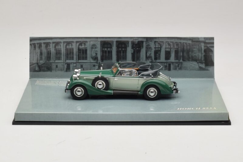Horch 853 Cabriolet Grön Minichamps 1:43 436012034 Metall