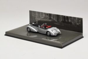 Horch 855 Special Roadster Silver Svart Minichamps 1:43 436014204 Metall — bild 3 av 5