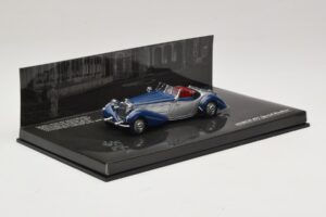 Horch 855 Special Roadster Silverblå Utan Ytterkartong Minichamps 1:43 436014202-O1 Metall — bild 2 av 4