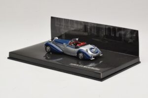 Horch 855 Special Roadster Silverblå Utan Ytterkartong Minichamps 1:43 436014202-O1 Metall — bild 3 av 4