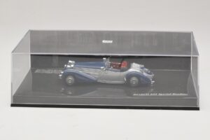 Horch 855 Special Roadster Silverblå Utan Ytterkartong Minichamps 1:43 436014202-O1 Metall — bild 4 av 4