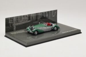 Horch 855 Special Roadster Silver Grön Minichamps 1:43 436014205 Metall — bild 2 av 5