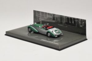 Horch 855 Special Roadster Silver Grön Minichamps 1:43 436014205 Metall — bild 3 av 5