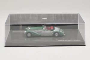 Horch 855 Special Roadster Silver Grön Minichamps 1:43 436014205 Metall — bild 5 av 5
