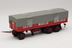 Kassbohrer Flakvagn Mauler Remscheid Minichamps 1:43 439161099 Metall
