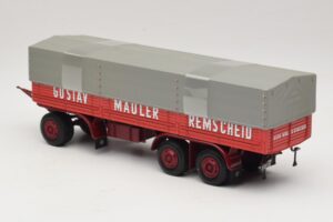 Kassbohrer Flakvagn Mauler Remscheid Minichamps 1:43 439161099 Metall — bild 5 av 6